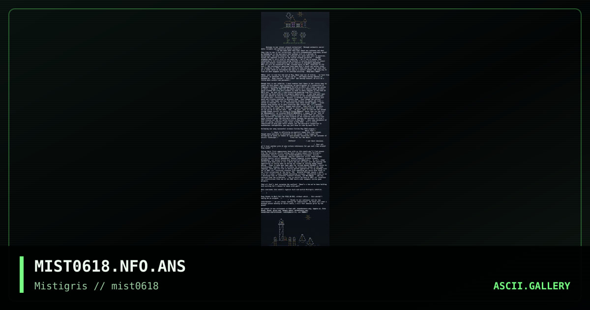 MIST0618.NFO.ANS, by cthulu, ldb, 2018