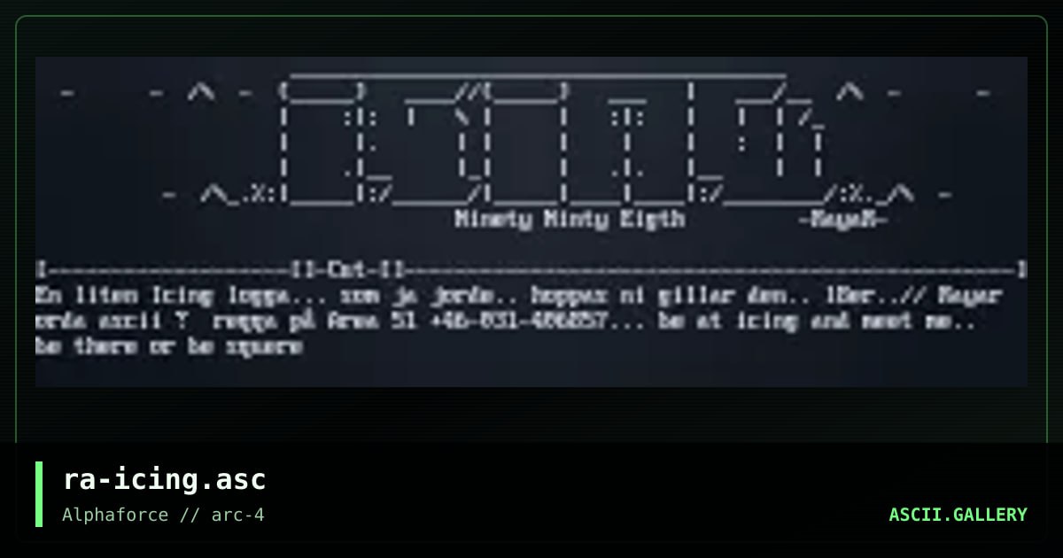ra-icing.asc, by rayar, 1998