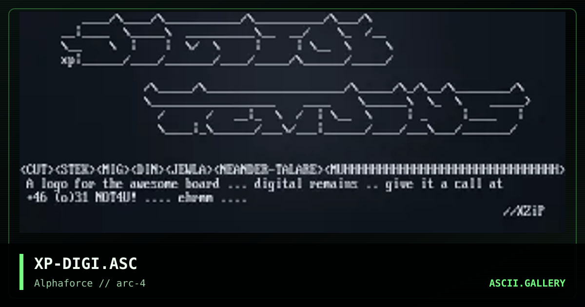 XP-DIGI.ASC, by xzip, 1998