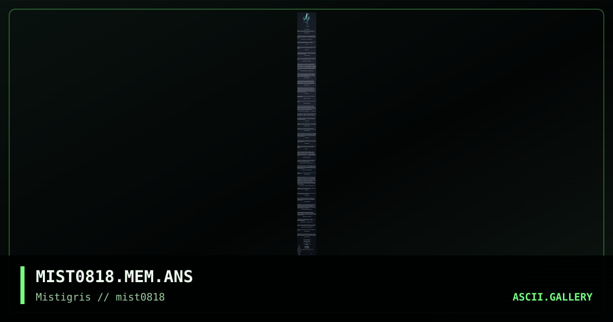 MIST0818 memberlist, by cthulu, nail, 2018