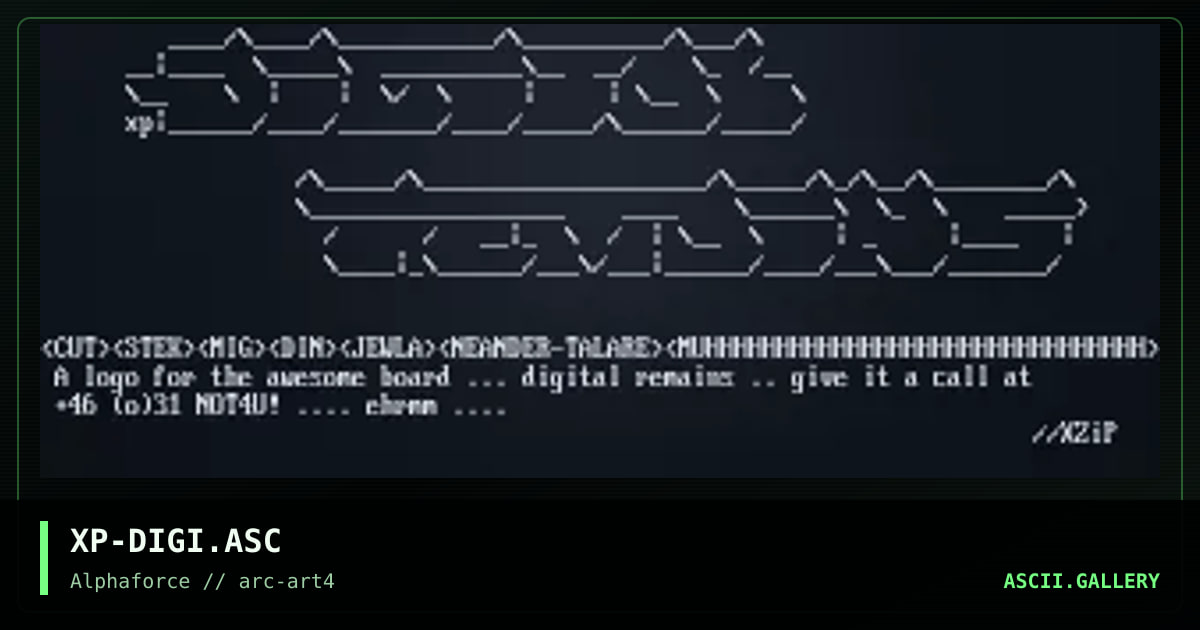 XP-DIGI.ASC, by xzip, 1998
