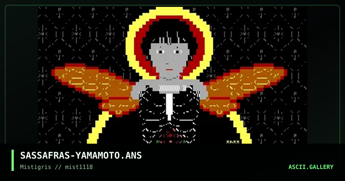 yamamoto, by sassafras, 2018