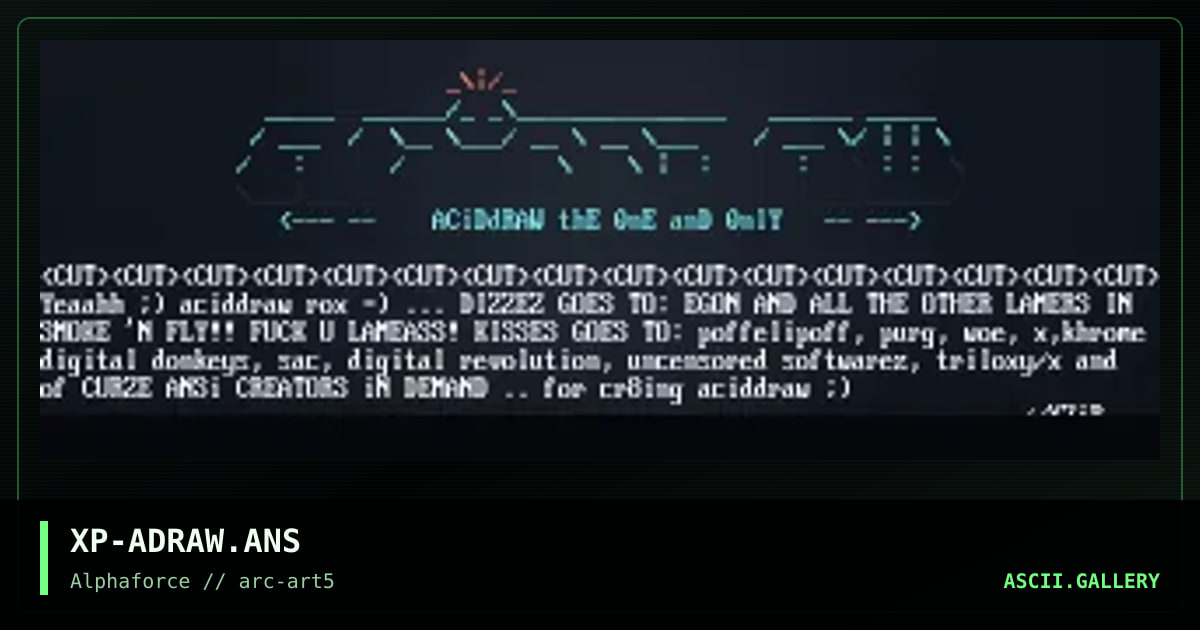 AciD DRAW RULES!, by xzip, 1998