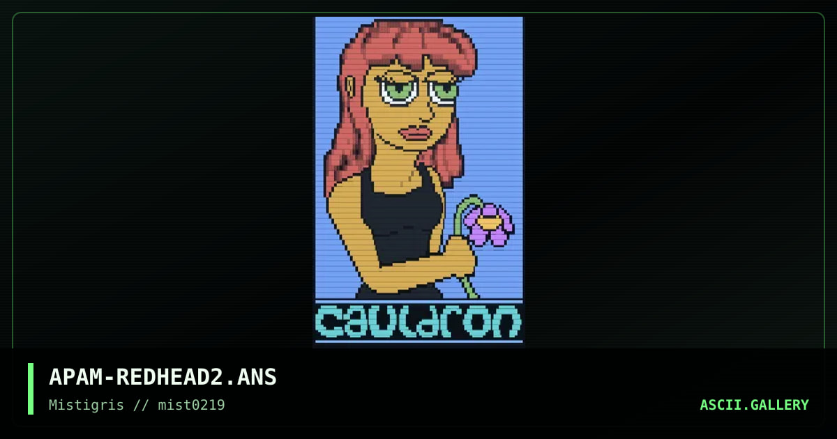 Cauldron BBS, by apam, 2019