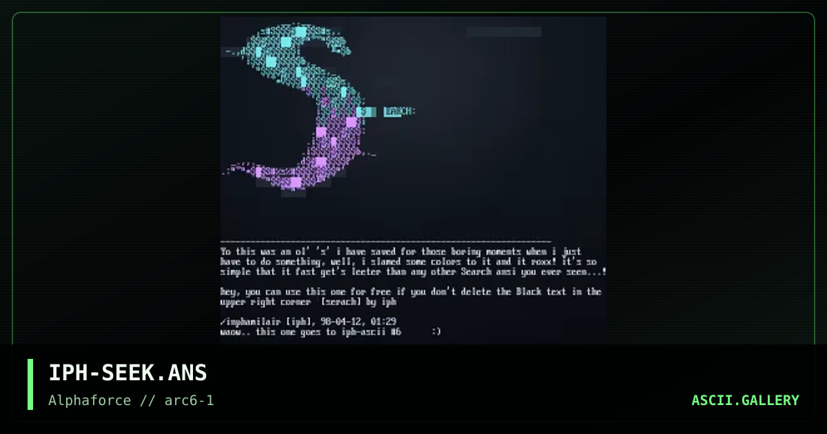 IPH-SEEK.ANS, by inphamiliar, 1998