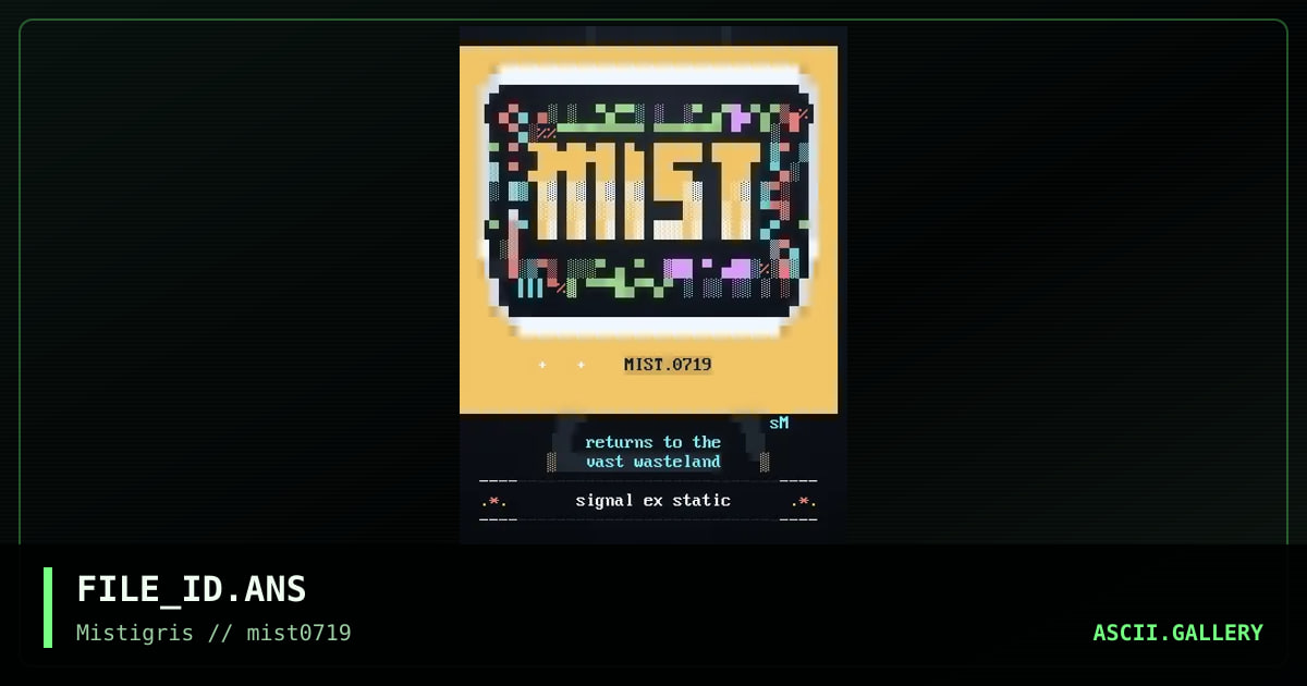 FILE_ID.ANS, by smooth, 2019