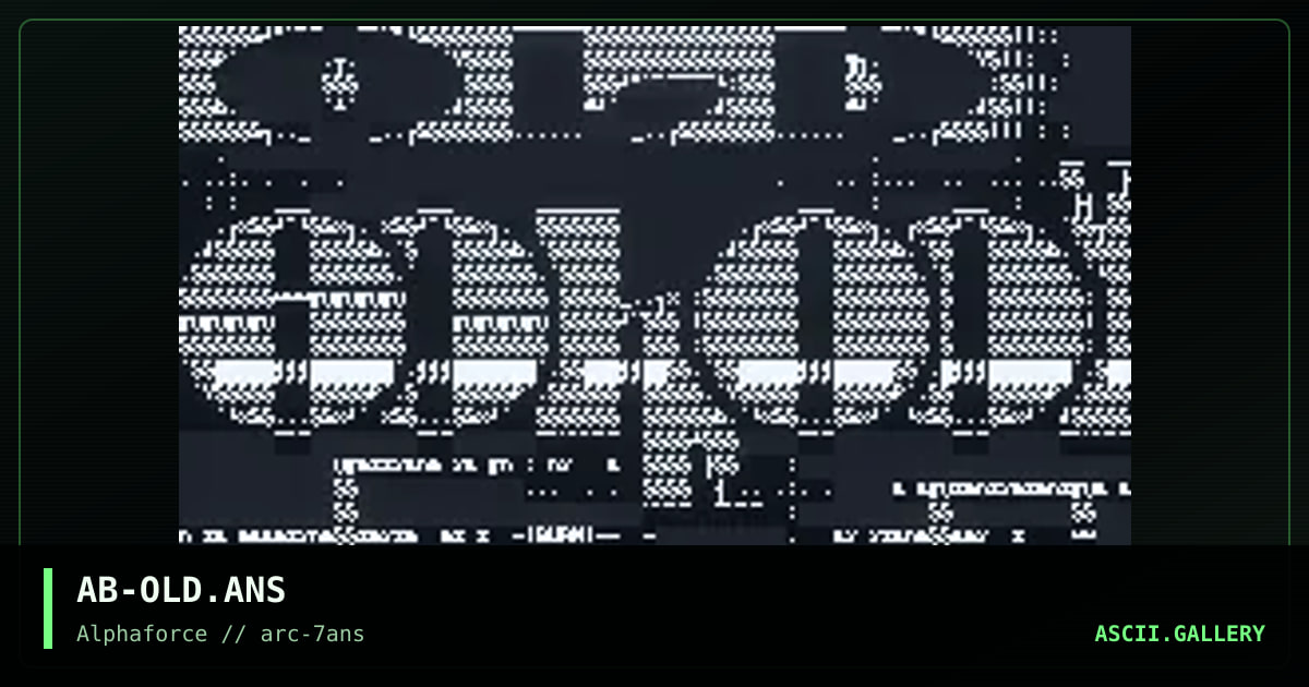 AB-OLD.ANS, by acid burn, 1998